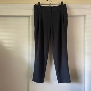 Express black straight dress pants.